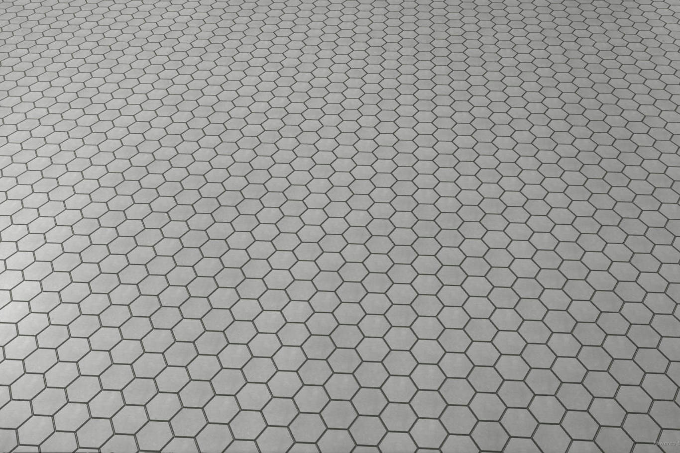 Ashland Grey Hexagon 3X3 | North Hills Flooring