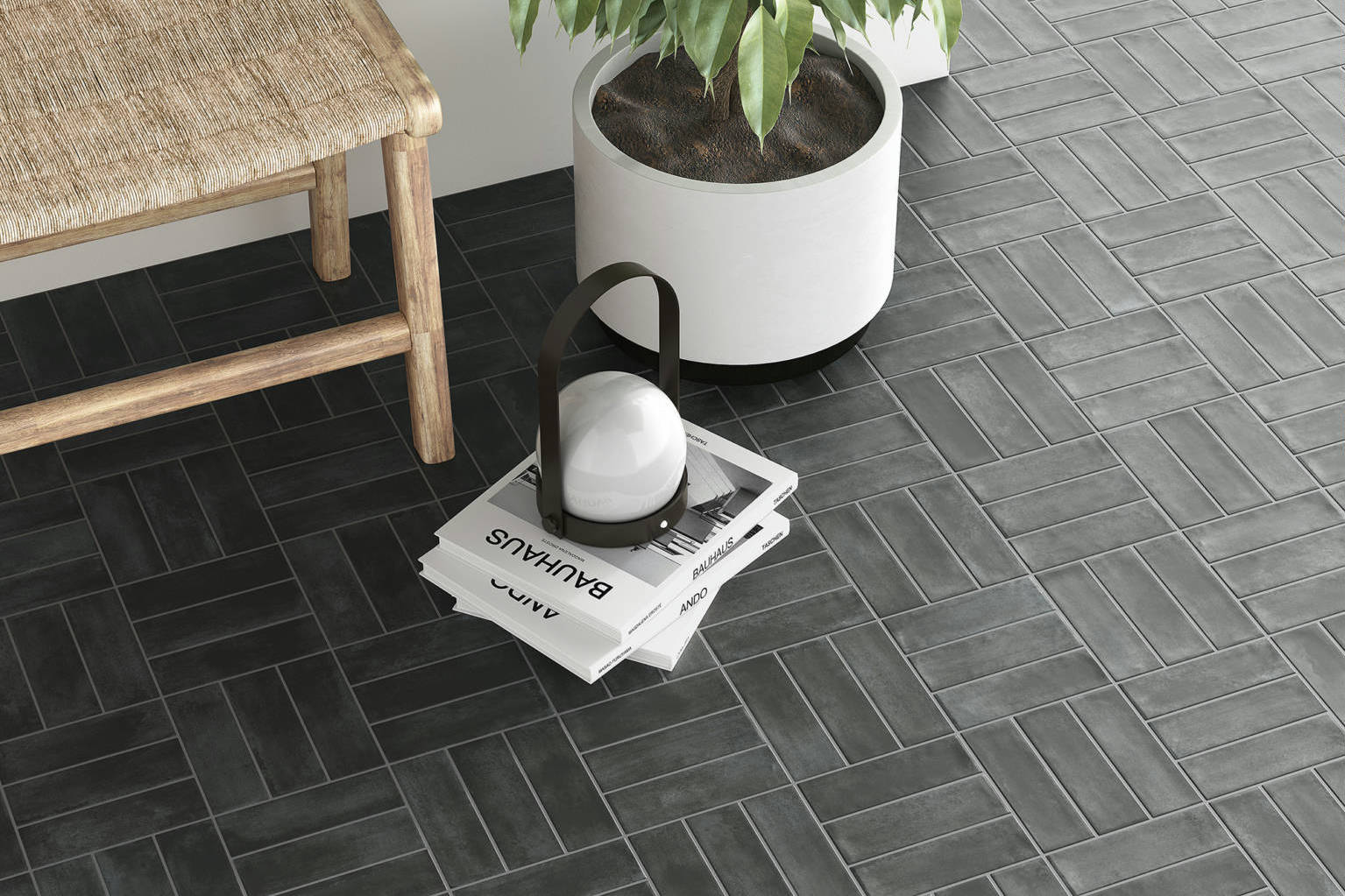 Lisbon 2X6 Graphite | North Hills Flooring