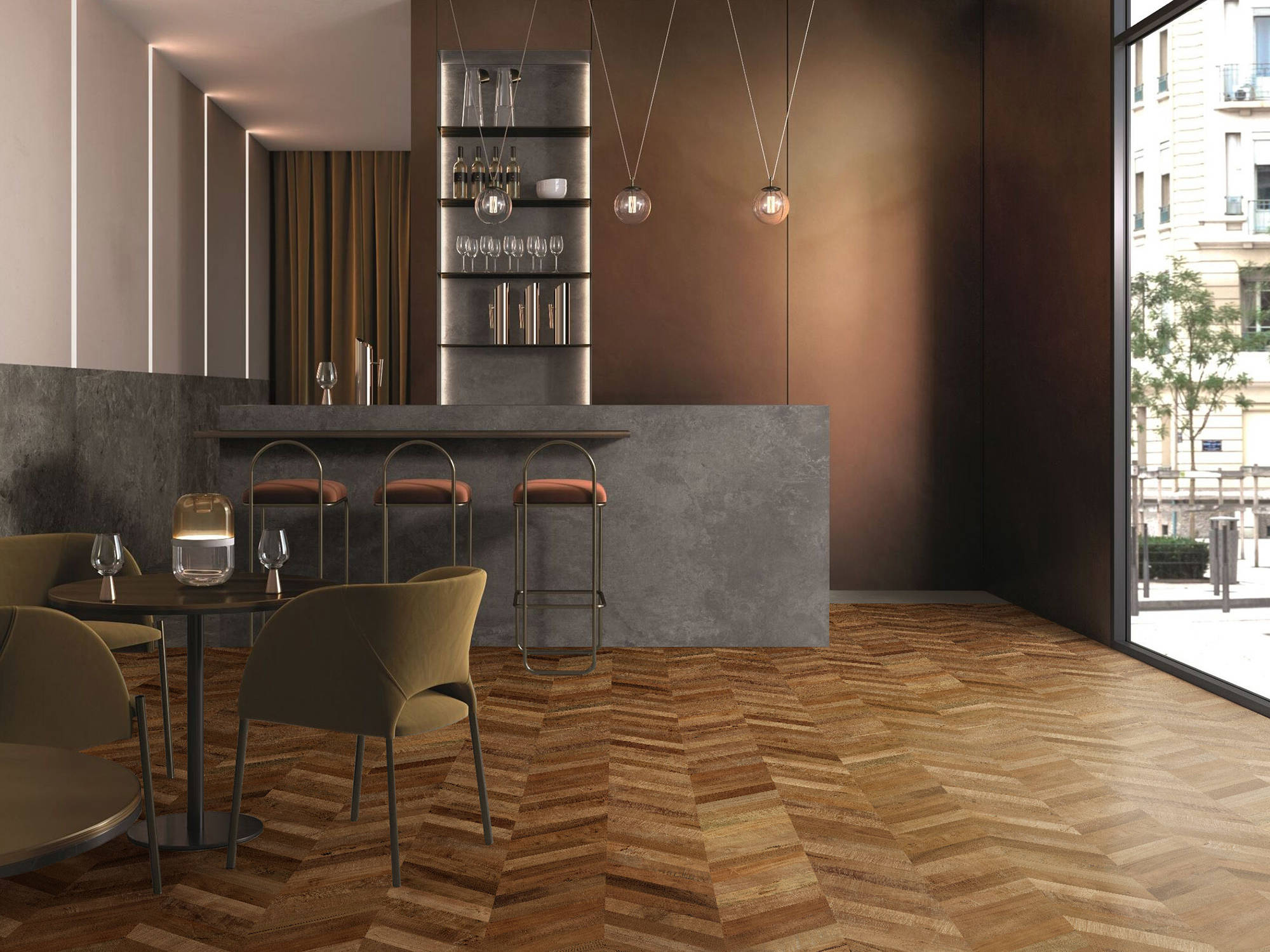 True Earth Chevron 0 | North Hills Flooring
