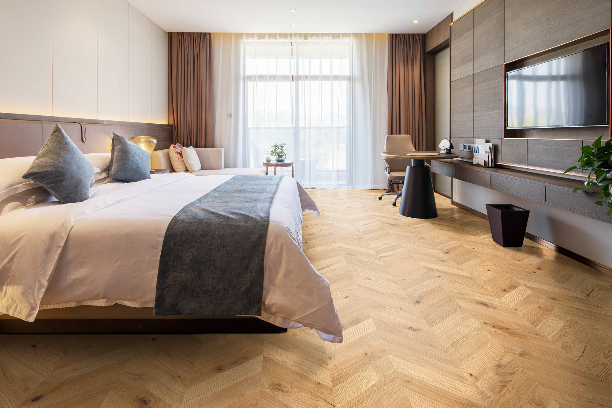 True Earth Chevron 6 | North Hills Flooring