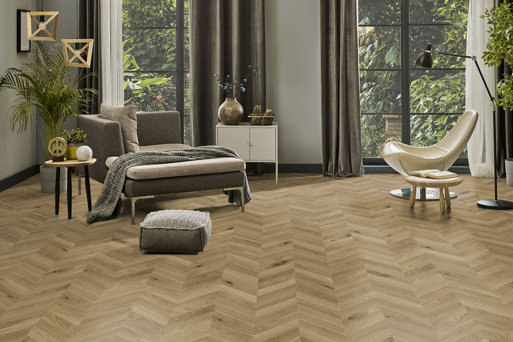 True Earth Chevron 8 | North Hills Flooring