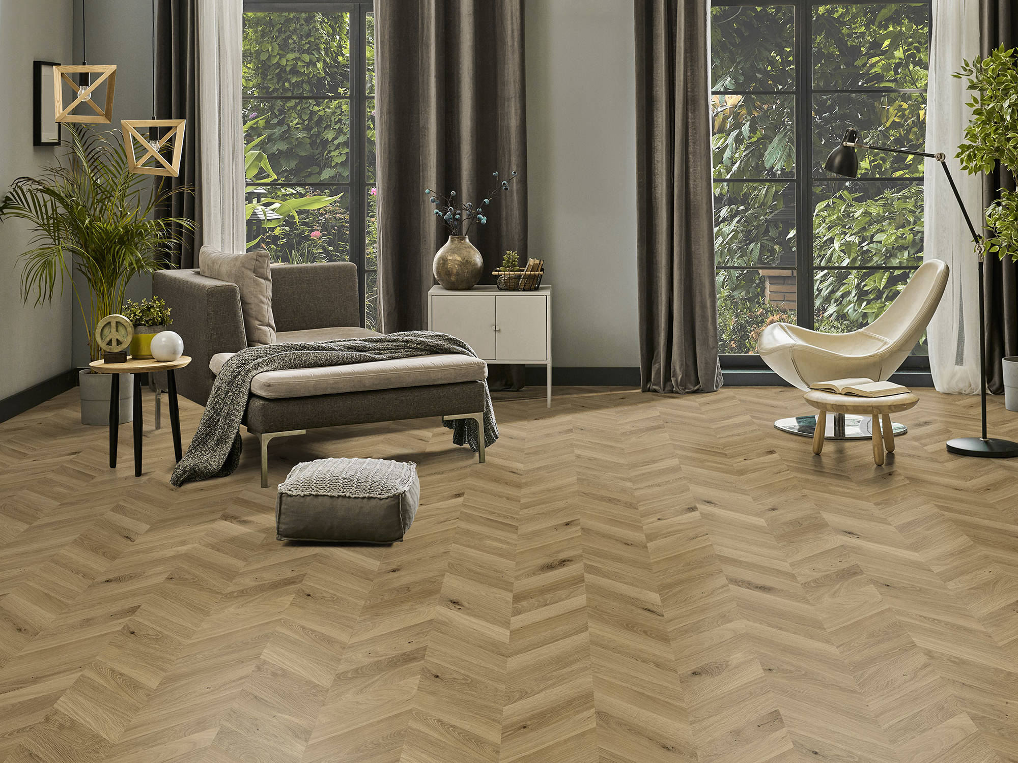 True Earth Chevron 8 | North Hills Flooring