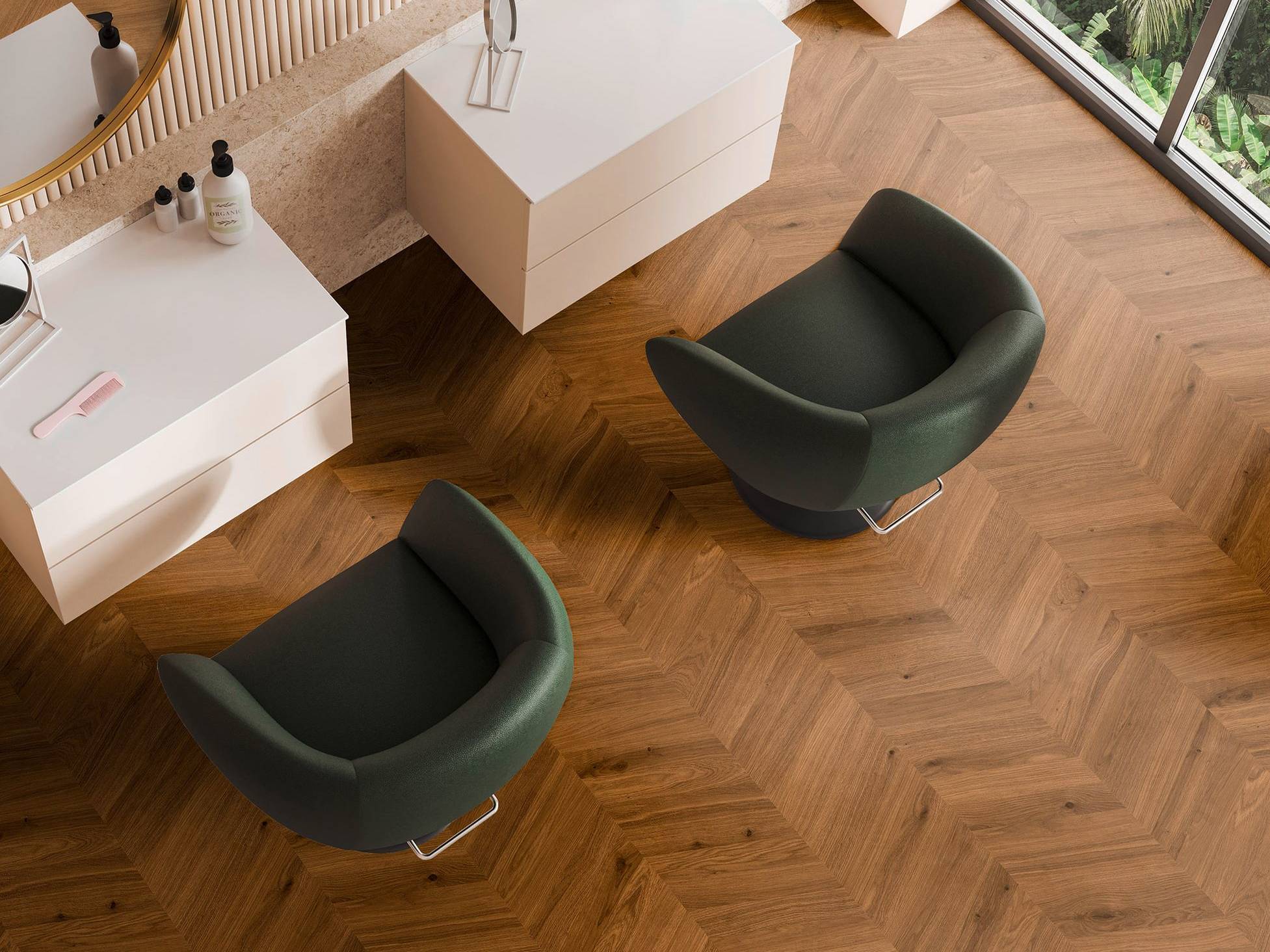True Earth Chevron 9 | North Hills Flooring