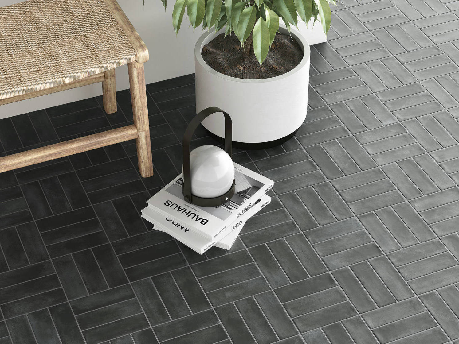 Lisbon 2X6 Graphite | North Hills Flooring