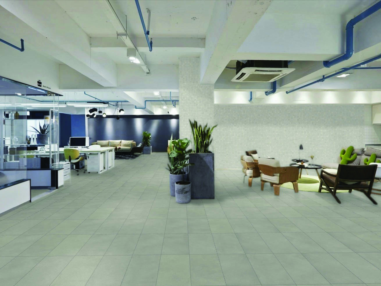 Madison 12x24 & 2x2 Stone Matte | North Hills Flooring