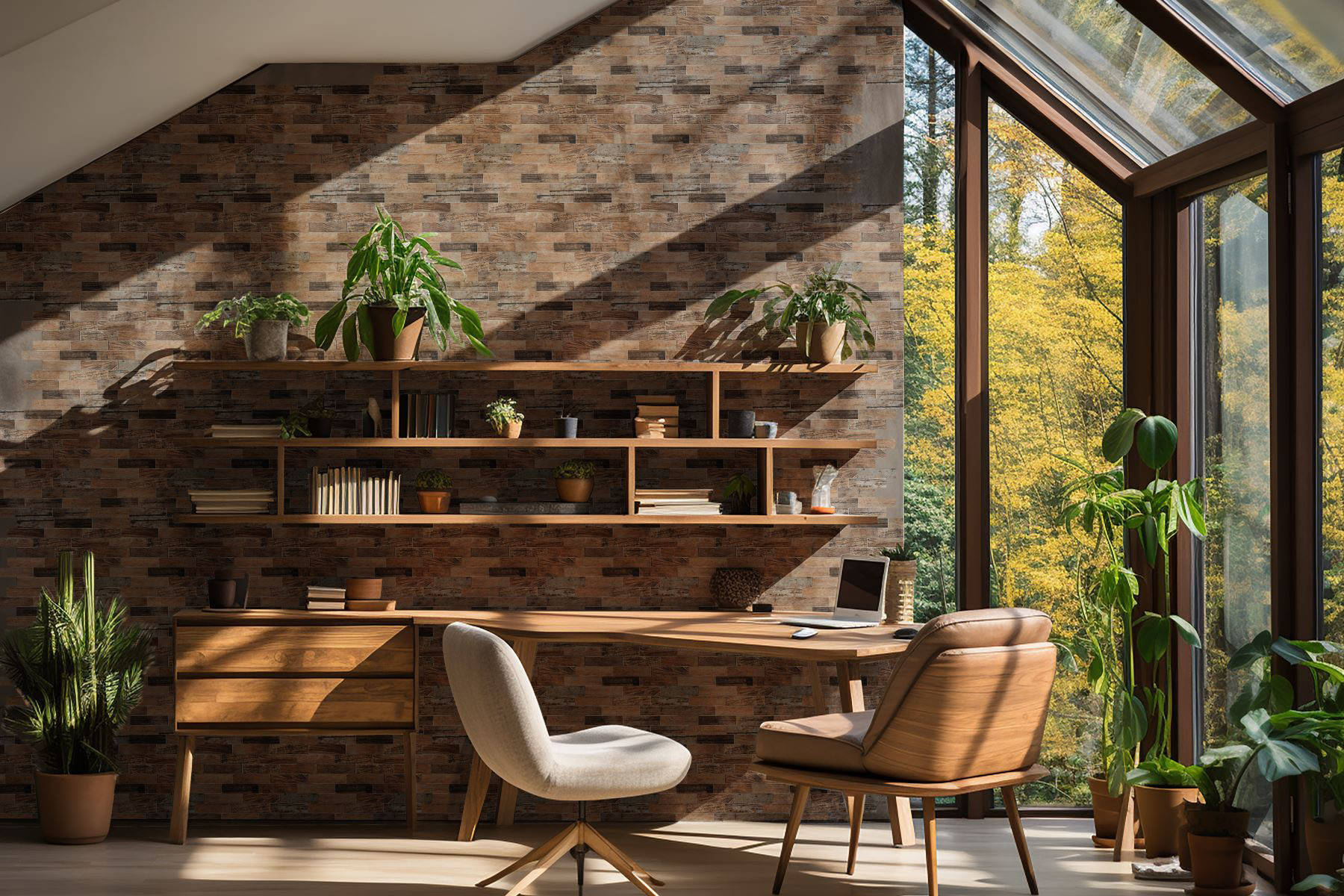 Beige Brown Mix Wood | North Hills Flooring