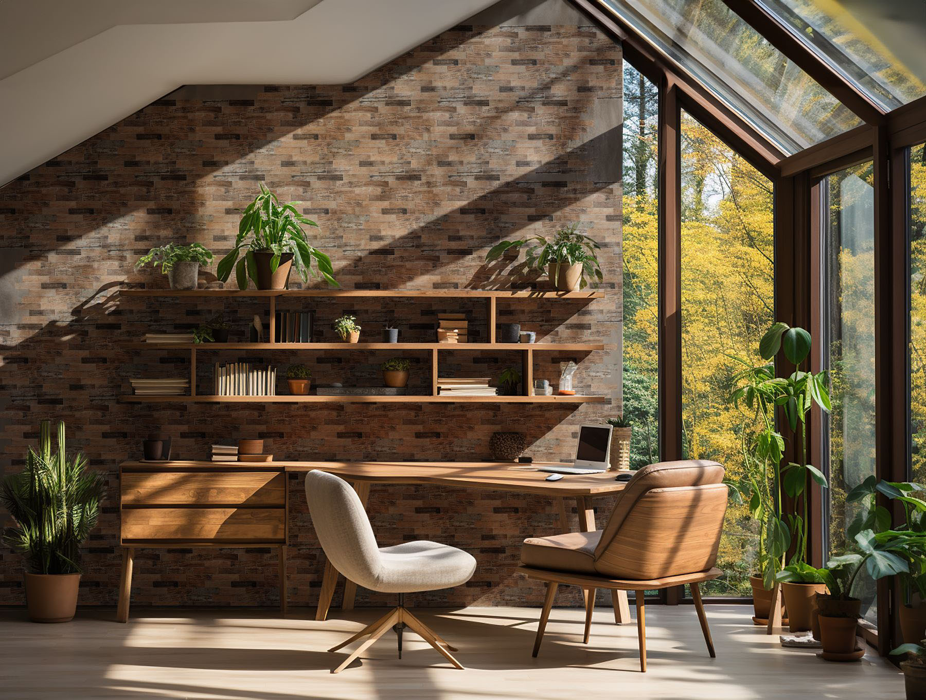 Beige Brown Mix Wood | North Hills Flooring