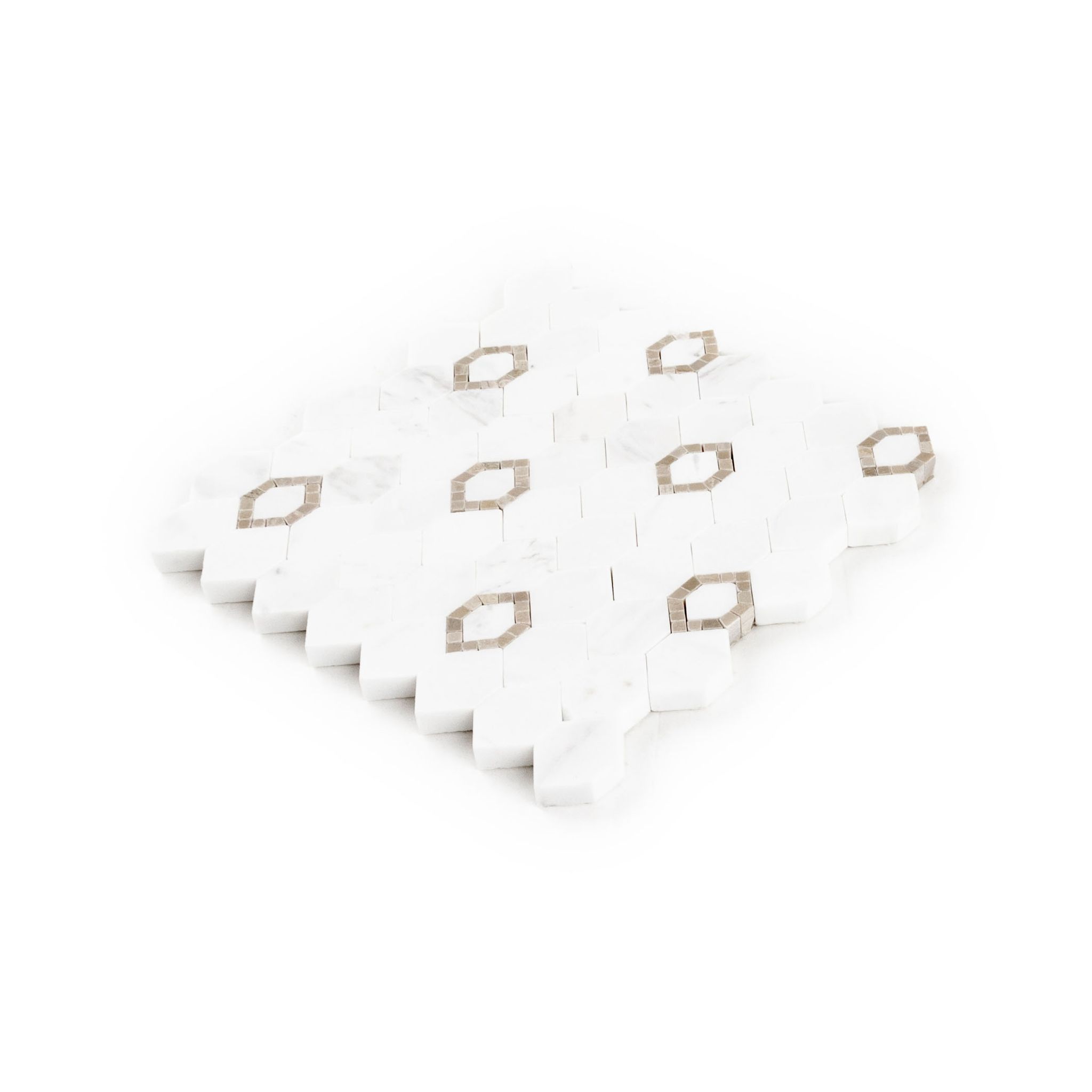 Daffodil Cream Mosaic | North Hills Flooring