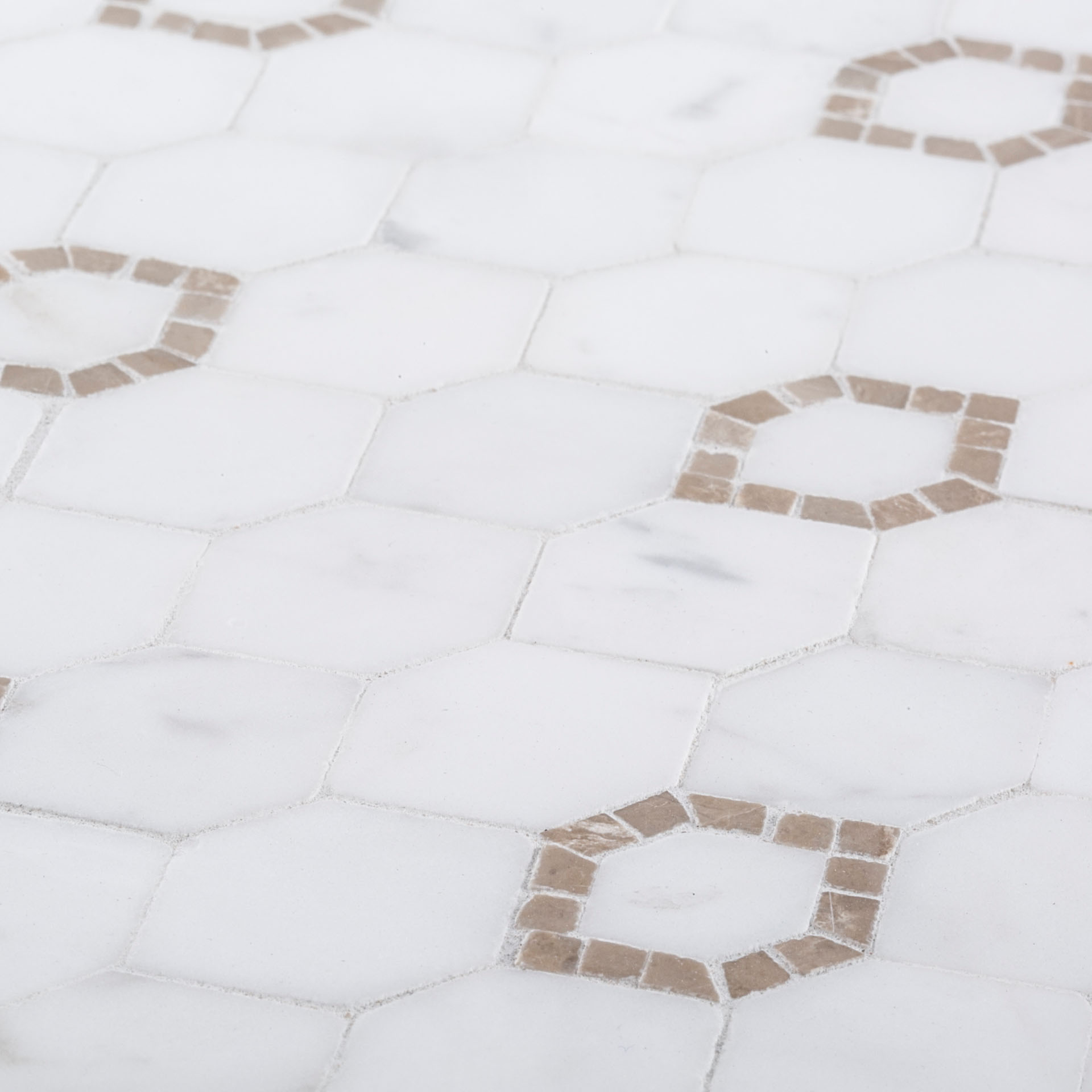 Daffodil Cream Mosaic | North Hills Flooring