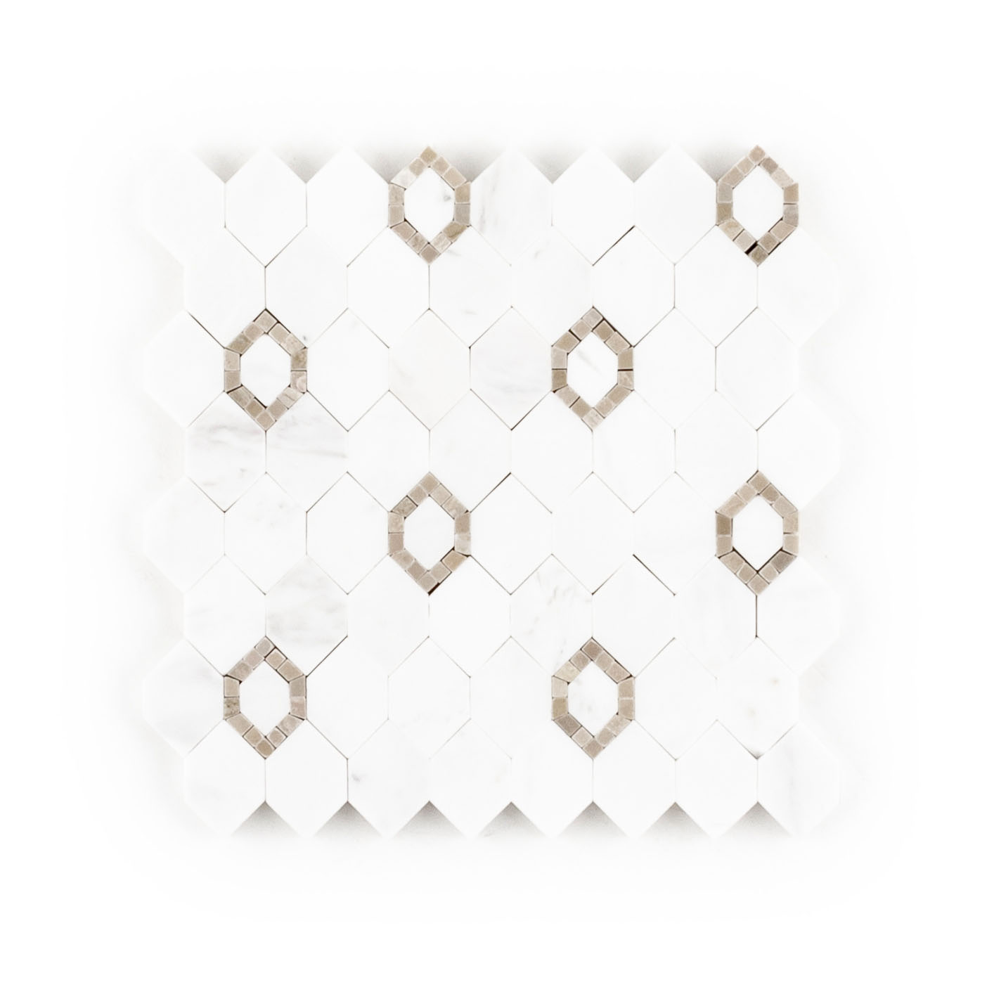 Daffodil Cream Mosaic | North Hills Flooring
