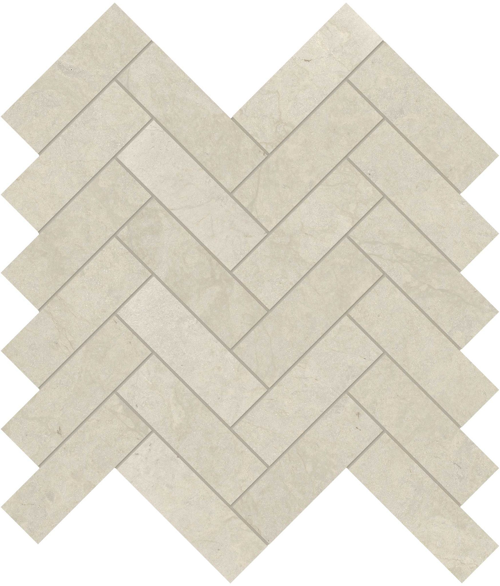 Tierra Halo 1.25x4 Herringbone Mosaic | North Hills Flooring