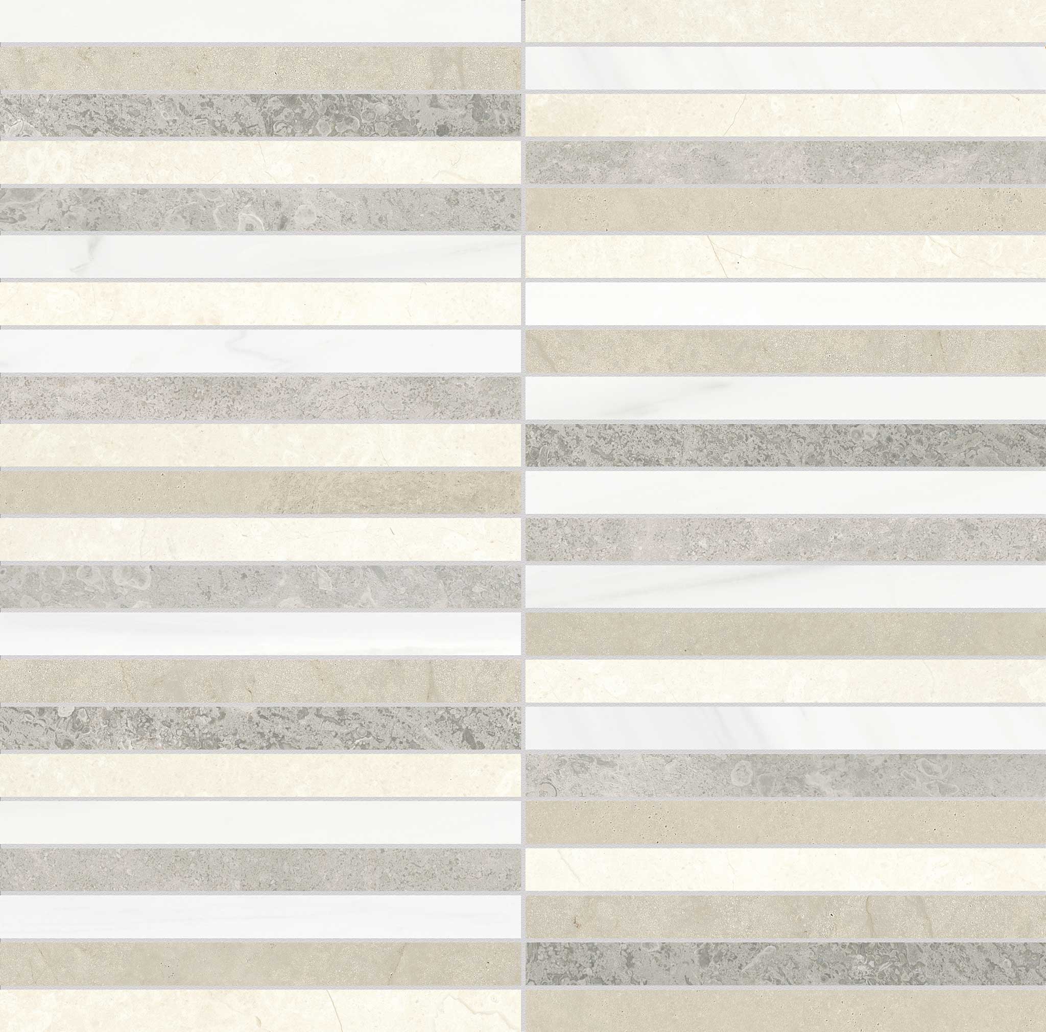 Utopio .5x6 Stacked Dune Mosaic | North Hills Flooring