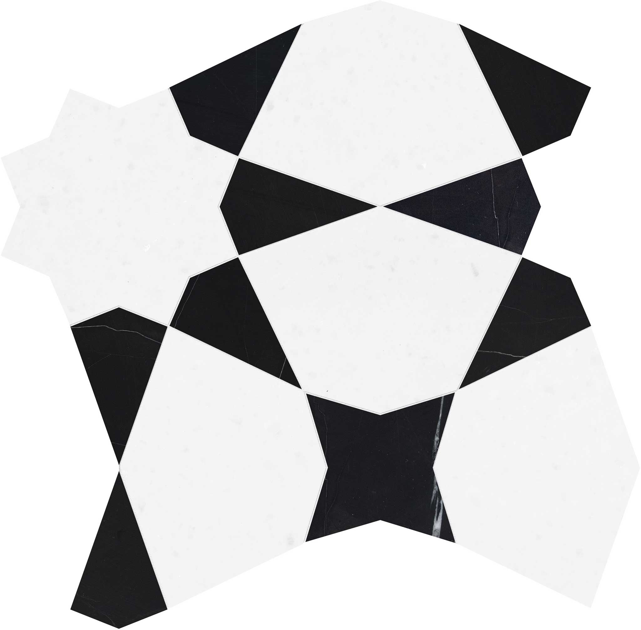 Utopio Stellar Nero Mosaic | North Hills Flooring