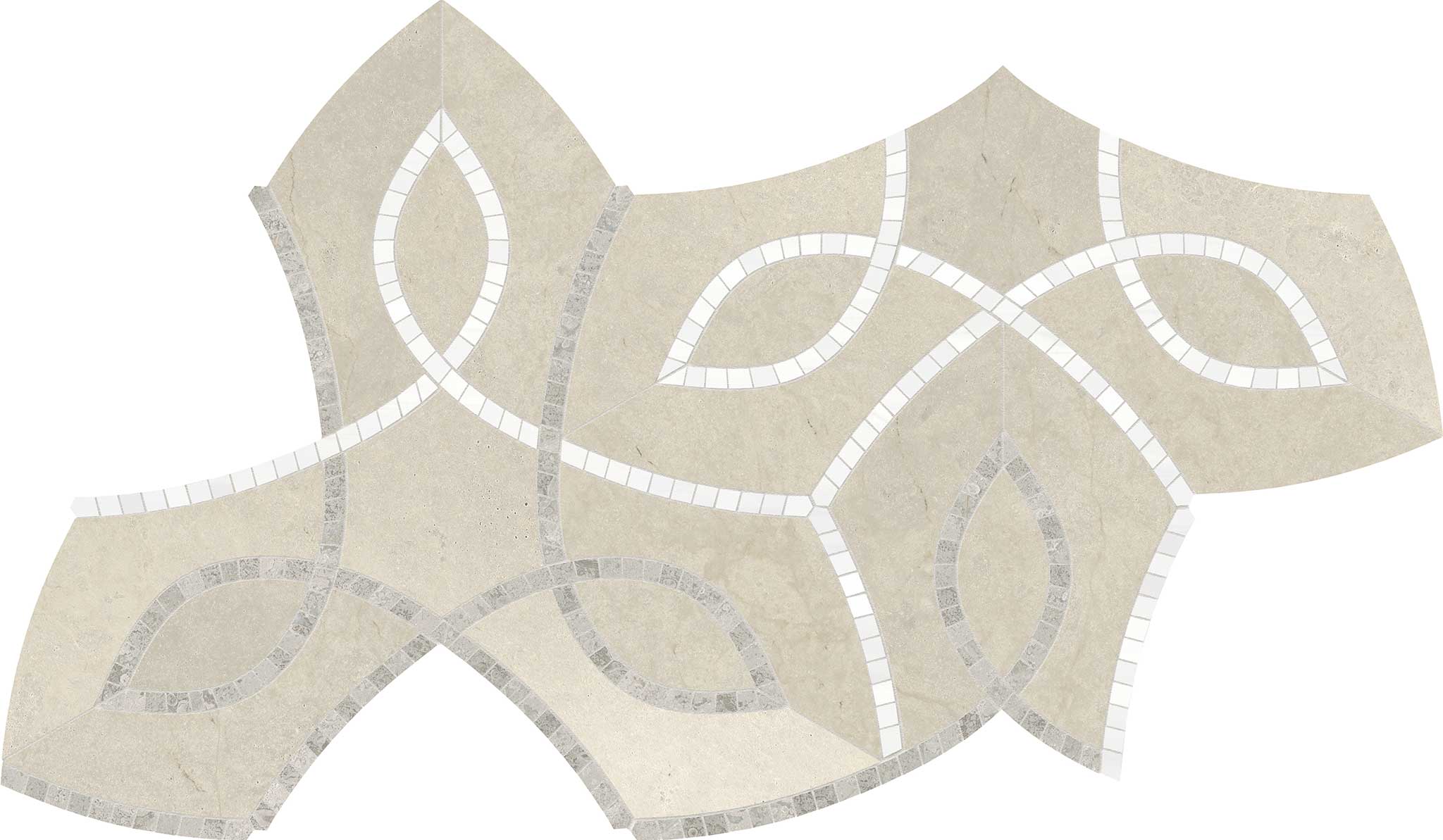 Utopio Vine Dove Mosaic | North Hills Flooring
