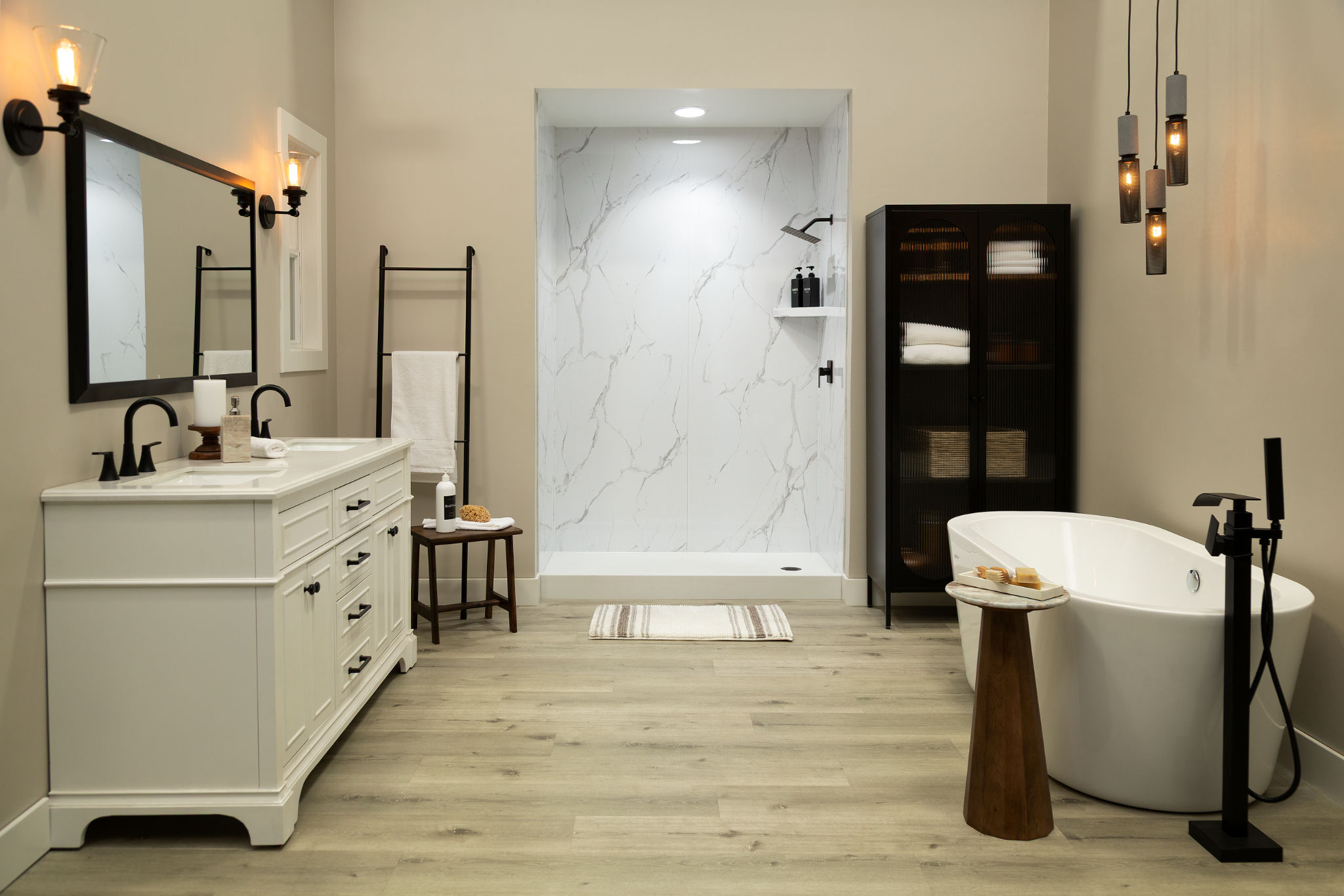 Carrara Marble Plus 1 | North Hills Flooring