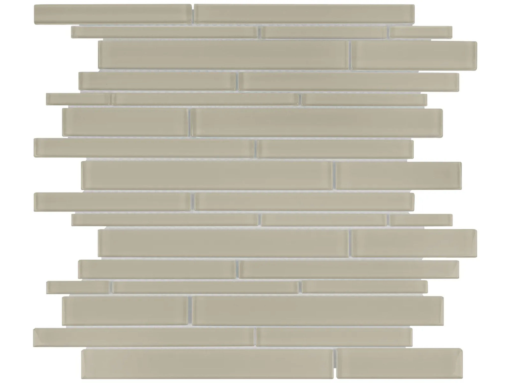 Earth Random Strip Mosaic | North Hills Flooring