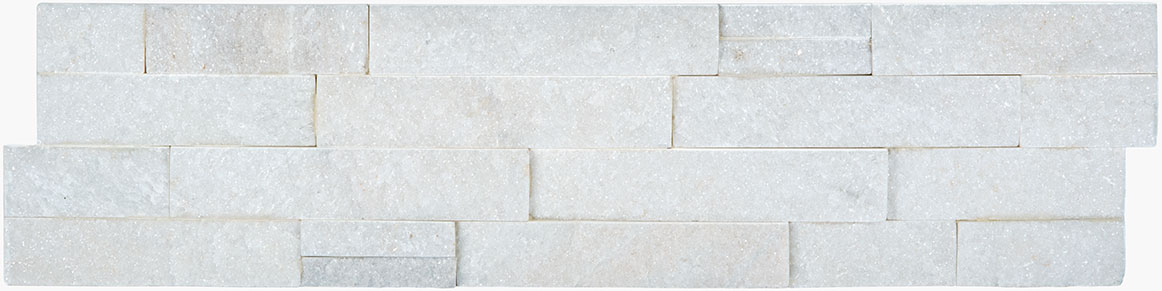 Ledger Stone 6x24 Glacier Split Face Corner | North Hills Flooring