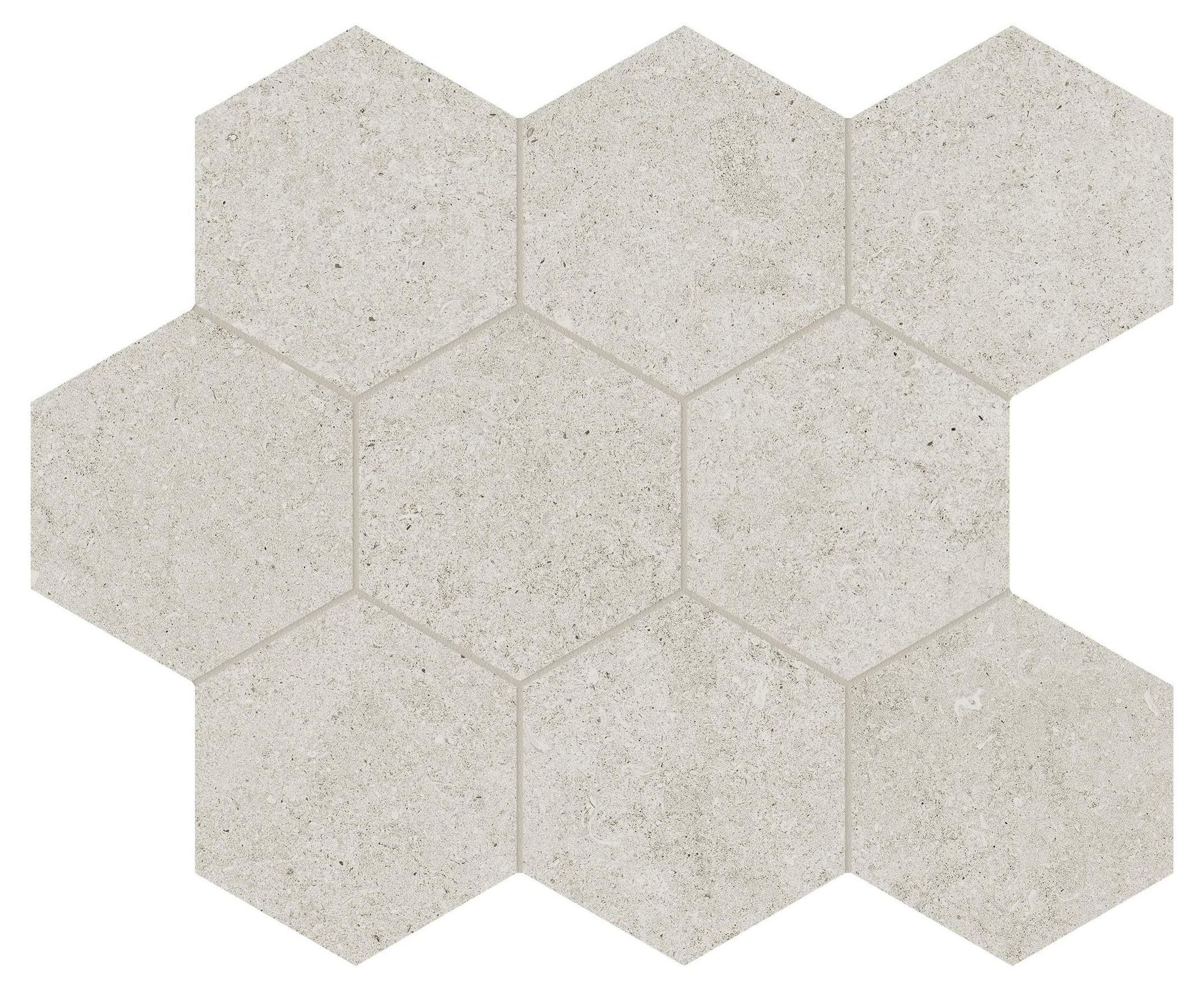 Lithoform 4" Hex Crosscut Coast | North Hills Flooring