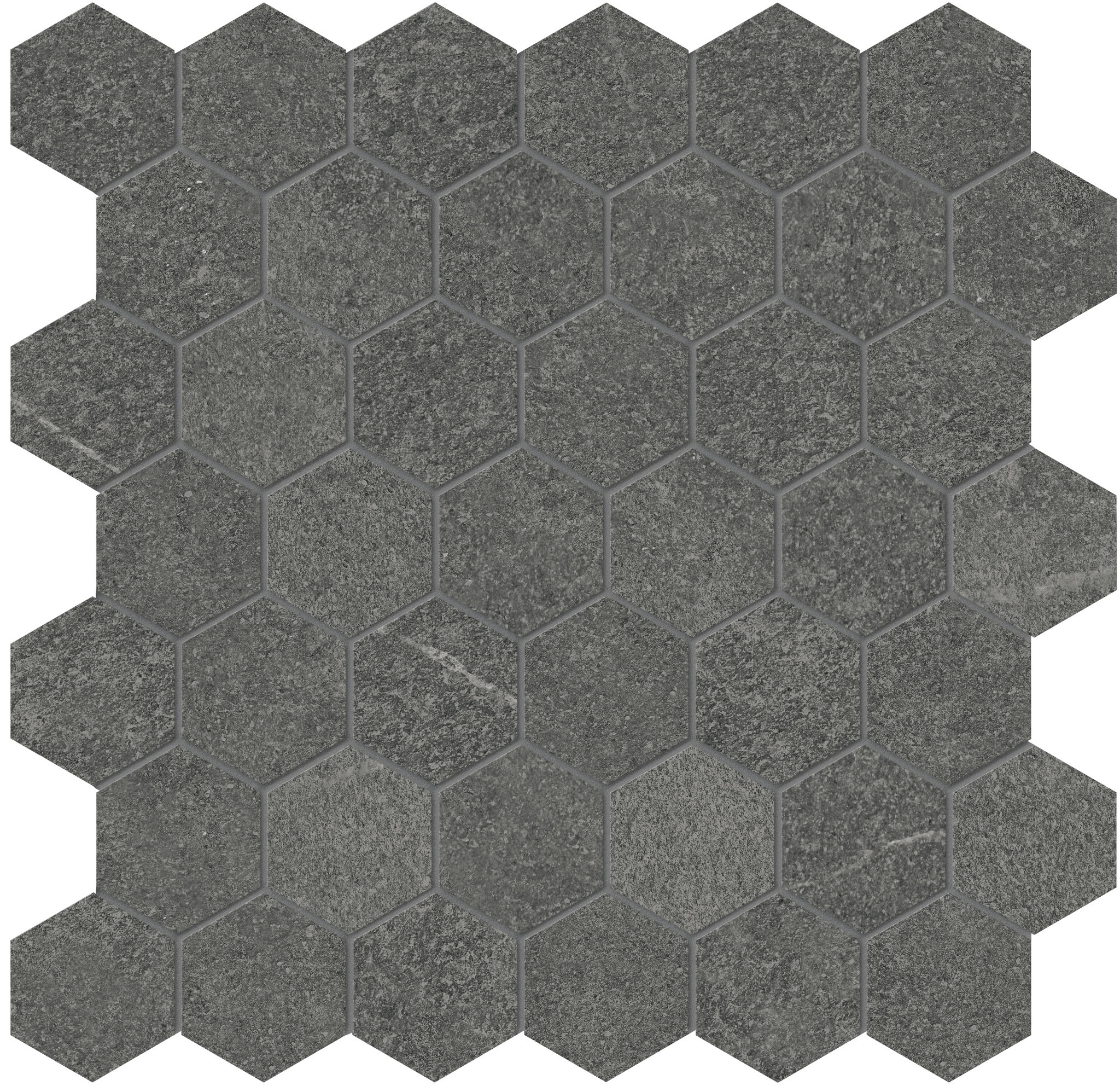 Mjork 2 Hex Carbon | North Hills Flooring