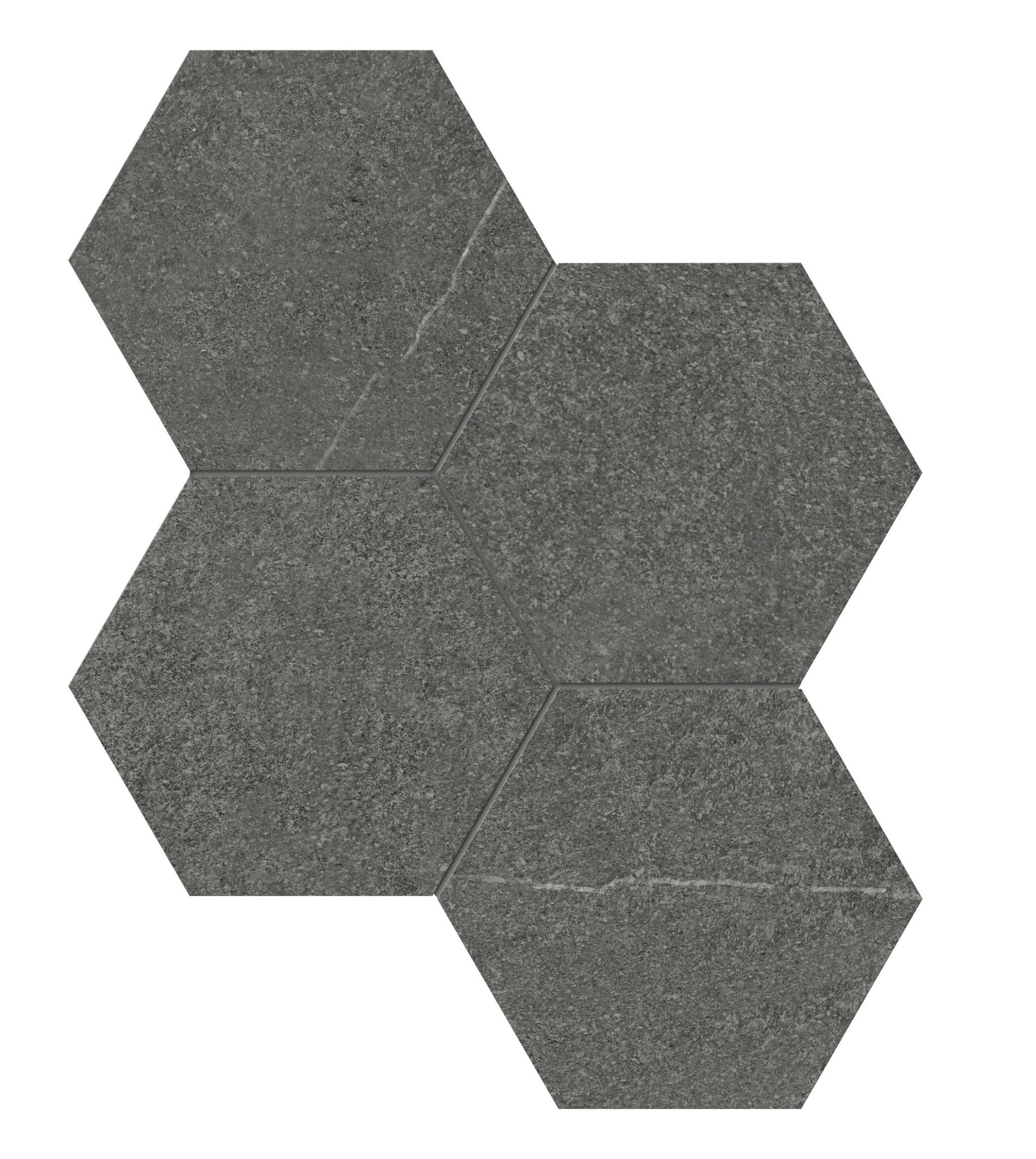 Mjork 6 Hex Carbon | North Hills Flooring