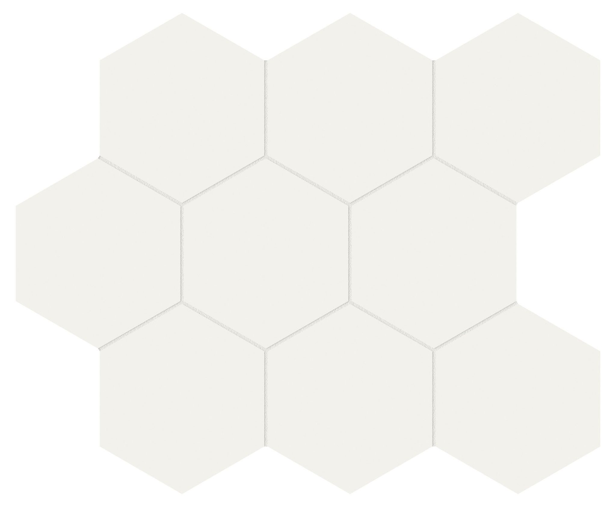 Monoforma 4" Hex Moonlight Silk | North Hills Flooring