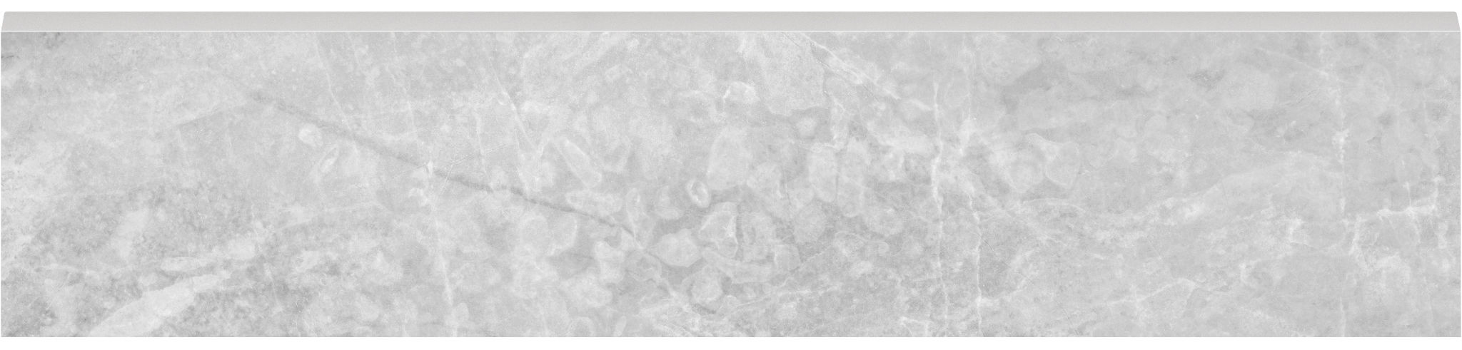 Plata 3x12 Perla Grigia Bullnose Matte | North Hills Flooring