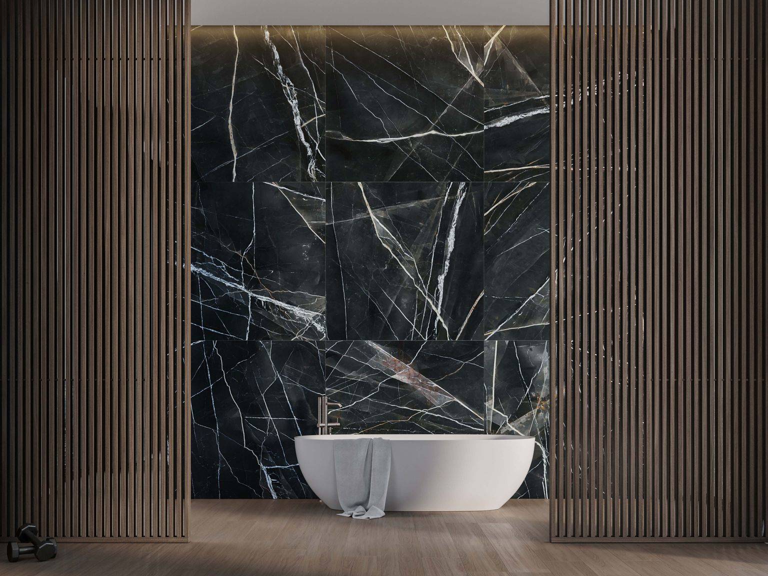 Royal Stoneworks REGAL BLACK VEIN 2 | North Hills Flooring