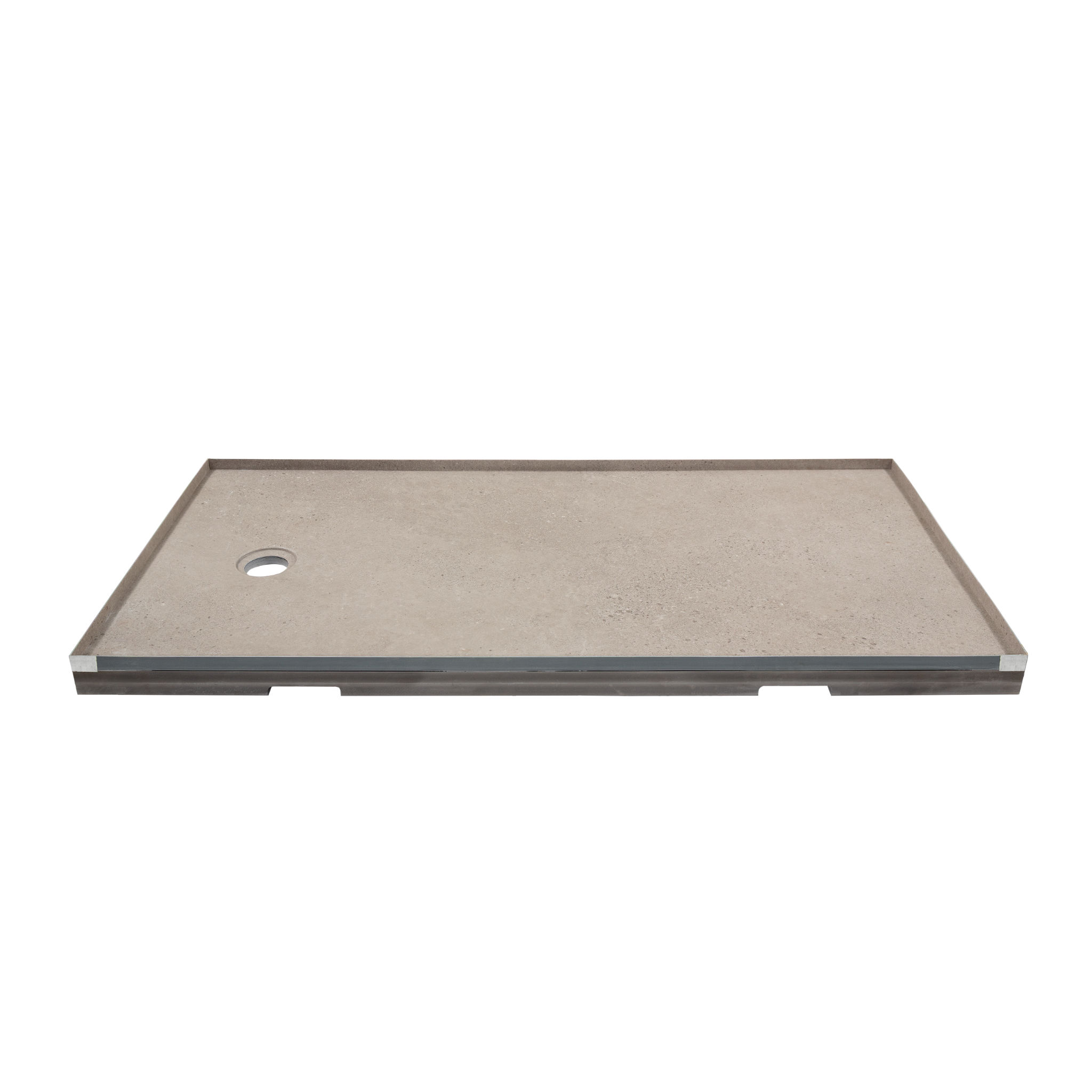 Shower Pan 30x60 Concrete Sand | North Hills Flooring