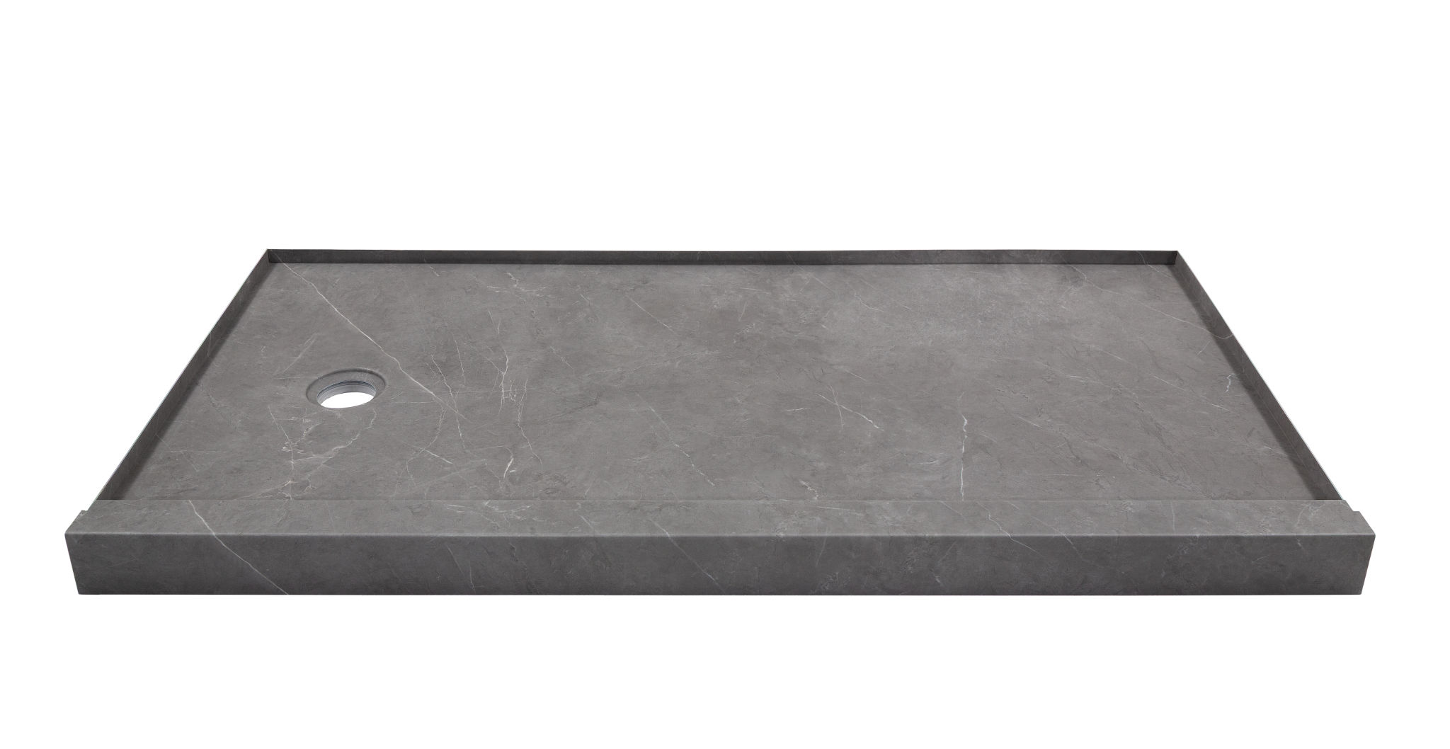 Shower Pan 36x60 Graphite Slate | North Hills Flooring