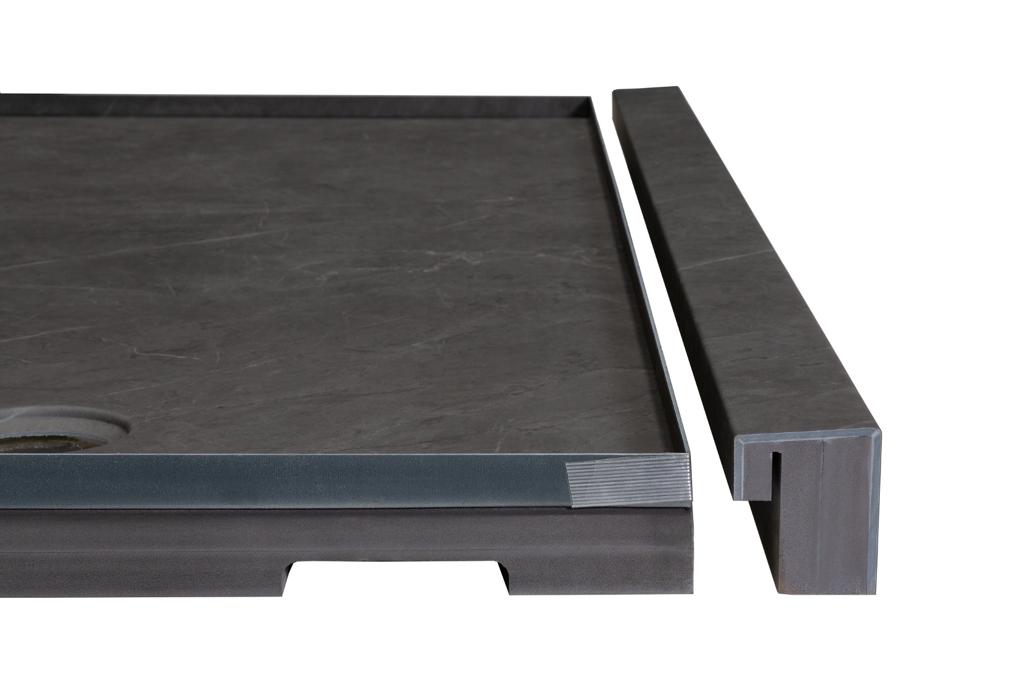 Shower Pan 36x60 Graphite Slate | North Hills Flooring