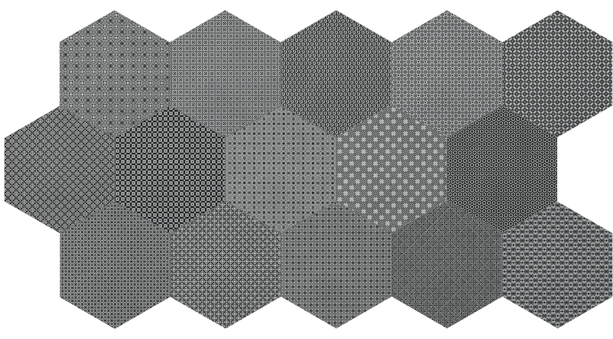Tapestri 8.5 Silk Blend Hexagon | North Hills Flooring