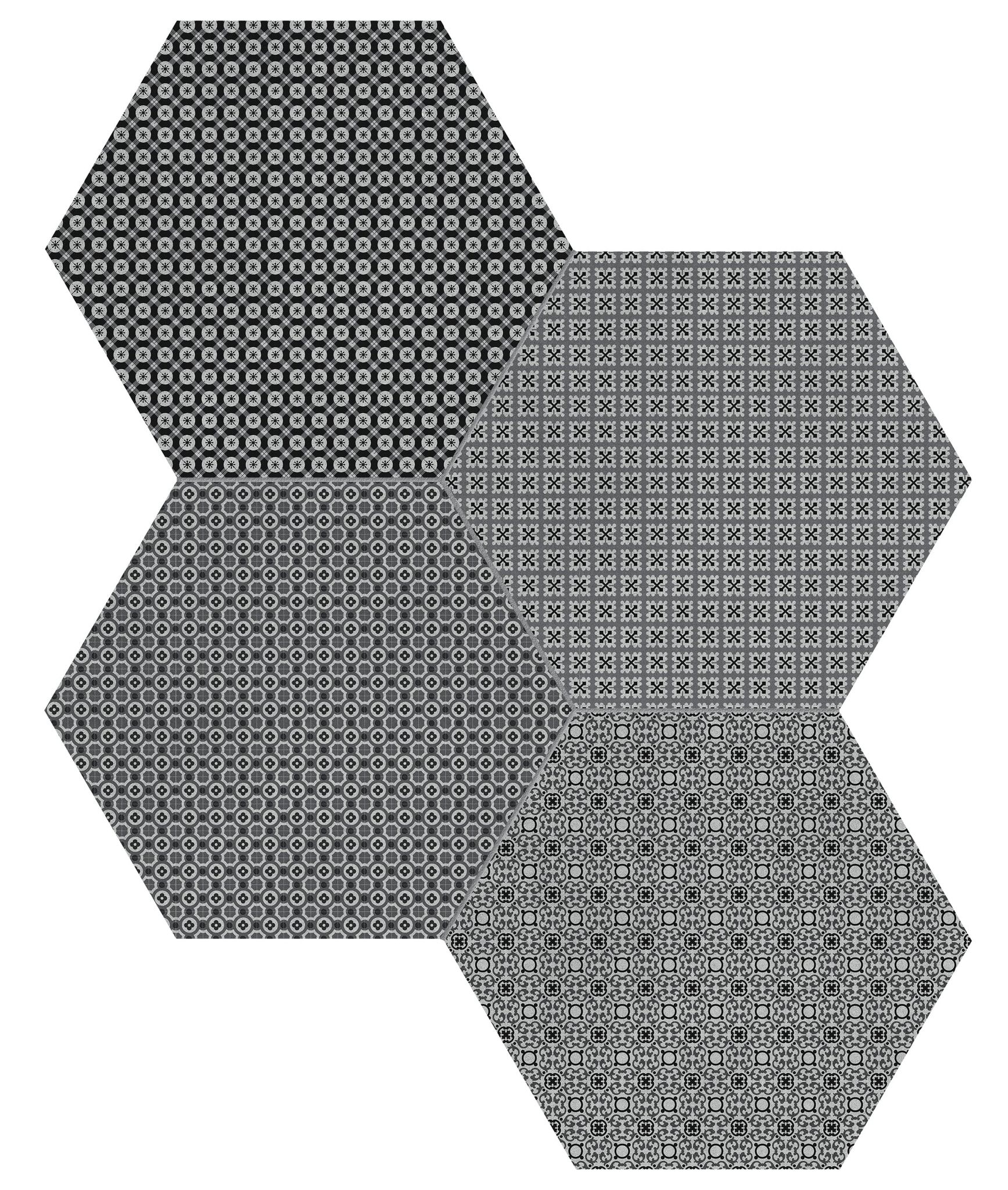 Tapestri 8.5 Silk Blend Hexagon | North Hills Flooring